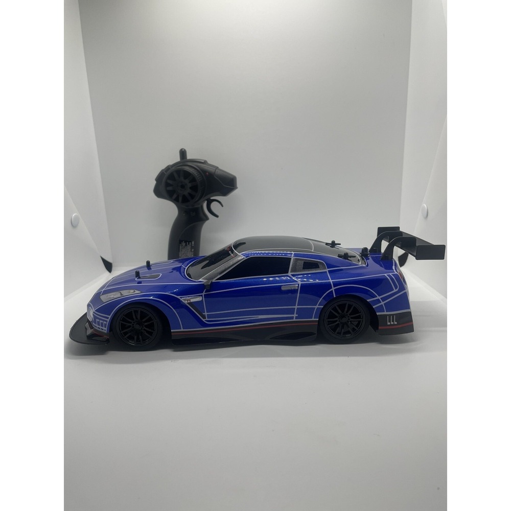 Hyper RC Nissan GTR LED Vapor Effects Blue Car Lights Tested 2017‎ GTR
